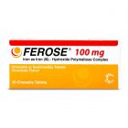 Ferose, Chewable Tablets, Iron Supplement - 30 Tablets