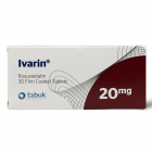Ivarin 20 Mg, Reduce Blood Cholesterol Level & Prevent Hyperlipidemia Complications - 30 Tablets
