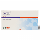 Rozavi 20 Mg, Reduce Blood Cholesterol Level & Prevent Hyperlipidemia Complications - 28 Tablets