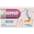 Esoma 20 Mg, Reduce Stomach Acidity & Relief Heartburn - 28 Capsules