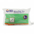 Bd, Micro Fine Plus, Insulin Syringe 31 G, 1.0 Ml With Needle 6 Mm - 10 Pcs