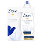 Dove, Shower Gel Deeply Nourishing 250 Ml + Loofa - 1 Kit