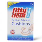 Fitty Dent Denture Adhesive Comfort Strips - 15 Pcs