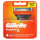Gillette Fusion Blades - 4 Pcs