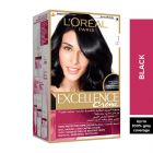 L'Oreal, Paris Excellence Hair Dye Black No 1 - 1 Kit