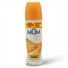 Mum Deodorant Roll-On Peach - 50 Ml