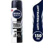 Nivea Deodorant Spray Black & White - 150 Ml