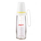 Pigeon Glass Bottle With Handle White Cap - 240 Ml