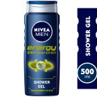 Nivea Shower Gel Energy For Body And Hair - 500 Ml