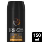 Axe, Body Spray, Deodorant, For Men Dark Temptation - 150 Ml