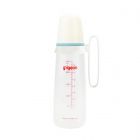 Pigeon Plastic Bottle White With Handle Bpa Free - 240 Ml