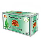 Al Diafa, Green Tea, With Mint - 25 Pcs
