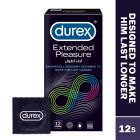 Durex Condom Extended Pleasure - 12 Pcs