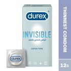 Durex Condom Invisible - 12 Pcs