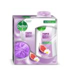 Dettol Shower Gel Fig & Orchid 250 Ml + Loofa - 1 Kit