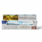 White Glo Toothpaste Whitening Coffee & Tea Drenker Formula + Toothbrush Free - 150 Gm