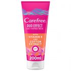 Carefree, Intimate Wash, Daily, Duo Effect With Vitamin E And Cotton Extract -200 Ml