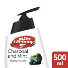 Lifebuoy Hand Wash Charcoal & Mint - 500 Ml