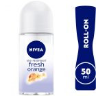 Nivea Deodorant Roll-On For Women With Fresh Orange Scent - 50 Ml
