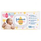 Johnson’S, Baby, Wipes, Extra Sensitive, 98% Pure Water - 56 Pcs