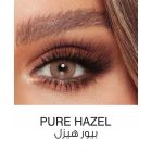 Amara Colored Contact Lenses, Monthly, Pure Hazel Color - 1 Pair