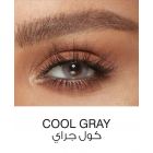 Amara Colored Contact Lenses, Monthly, Cool Gray Color - 1 Pair