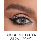 Amara Colored Contact Lenses, Monthly, Crocodile Green Color - 1 Pair