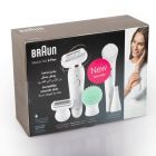 Braun, Ses9300, Silk Epil 9, Beauty Set Flex, Beauty Set With Fully Flexible Head, Used In Wet And Dry For All Body - 1 Device