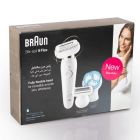 Braun, Ses9010, Silk Epil 9, Beauty Set Flex, With Fully Flexible Head, Used In Wet And Dry - 1 Device