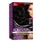 Wella, Koleston, Hair Color, Oil Color Cream, 1/0 Darkest Night Black - 1 Kit