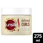 Sunsilk, Hair Cream, Defined Curls, Natural Recharge, With Argan Oil - 275 Ml