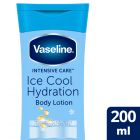 Vaseline, Body Lotion, Ice Cool Hydration, Moisturize & Cool Down The Skin - 200 Ml