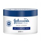 Johnson'S, Intense Moisturizer Cream, Dry To Very Dry Skin - 200 Ml