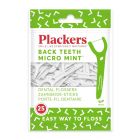 Plackers, Dental Floss Back Teeth, Micro Mint - 25 Pcs