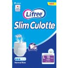Lifree Adult Diapers Slim Culotte High Absorbency Large Jumpo Pack - 18 Pcs