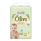 Babyjoy, Baby Diapers, With Olive Oil, Medium Size, Stage 3, From 6-12 Kg - 56 Pcs
