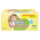 Babyjoy, Thick Wet Wipes, Scented - 80 Pcs