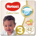 Huggies Baby Diapers Extra Care Size 3 Value Pack - 42 Pcs