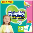 Babyjoy, Diapers, Stage 7, For +17 Kg, Giant Pack - 42 Pcs