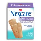 3M, Nexcare™, Sheer Bandages Assorted Plasters - 100 Pcs
