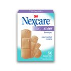 3M, Nexcare™, Sheer Bandages Assorted Plasters - 50 Pcs