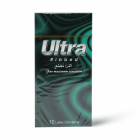 Ultra Ribbed Condoms - 12 Pcs