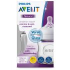 Philips, Avent, Natural Feeding Bottle Glass, For Baby From Birth - 120 Ml