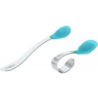 Green Sprouts, Cutlery Spoon, Aqua, +9 Months -2 Pcs