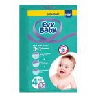 Evy Baby, Diapers, Number 3, From 5-9 Kg, Economy Pack - 44 Pcs