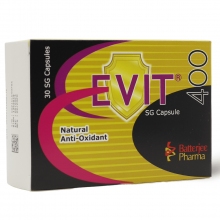 Evit, Vitamin E, 400 Mg, Antioxidant - 30 Capsules