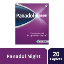 Panadol Night, Effective Pain Relief For A Good Night Sleep - 20 Tablets