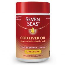 Seven Seas, Capsules, One A Day, With Cod Liver Oil - 60 Capsules