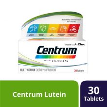 Centrum, With Lutein, Tablets, Multivitamins & Minerals - 30 Tablets