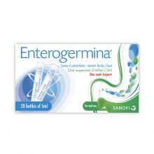 Enterogermina, 2 Billion Probiotics, For Adults & Kids - 20 Bottles